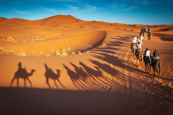 Excursão privada de 3 dias ao deserto de Merzouga