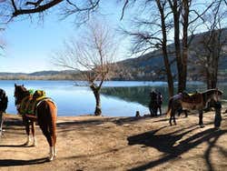 Um dos lagos do Parque Natural de Ifrane